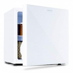 Klarstein Luminance Frost, mini chladnička, 45 l, EEK F, 1,5 l mraziaci priečinok, sklenené dvere