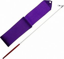 EFFEA Gymnastická stuha + tyčka – fialová