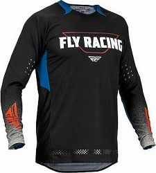Fly Racing dres Evolution DST, 2023 čierna/sivá/modrá