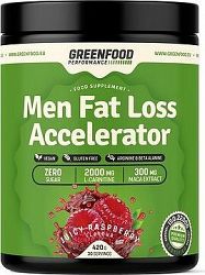 GreenFood Nutrition Performance Mens Fat Loss Accelerator Juicy raspberry 420 g
