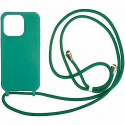Mobile Origin Lanyard Case Dark Green iPhone 15 Pro