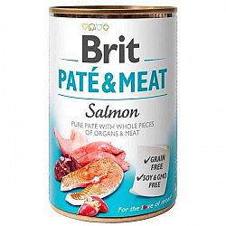 Brit Konzerva Pate & Meat Salmon 400g