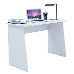 Písací Stôl V Bielej Farbe Masola Maxi 110 Cm Biely
